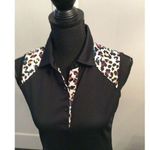 Monterey Club Golf Sleeveless Polo Shirt Women's Small S Black Photo 0