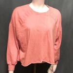Z By Zella  Pink Cropped Sweatshirt Size Small Photo 0