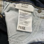 Paige Womens Skyline Skinny Jean Blue Size 30 Photo 2