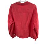 Saint Tropez West  2X linen jacket shacket coral plus office casual vacation Photo 1