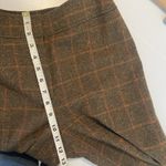 Carlisle Vintage Plaid Wool Trouser Pants Brown Size 6 Grandpacore Office Classy Photo 10