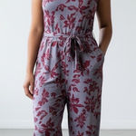 Kaileigh Kaleigh 3X Floral Jumpsuit Plus Size Sleeveless Photo 0