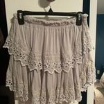 Love Shack Fancy Ruffle Mini Skirt Photo 1