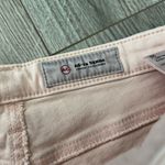 AG Adriano Goldschmied Isabelle High Rise Straight Crop Jeans | Pale Pink | 28 Photo 5