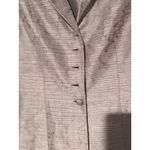 Travis Ayers Floral Embroidered Suit, Two Piece Set, Women's Size 8, Vintage Tan Photo 5