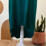Jewel Tone Emerald Silky Satin Slip Halo Lingerie Layering Summer Dress Size L Photo 5