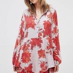 Free People Shake It Mini Dress | Floral Boho Mini Swing Dress Photo 0
