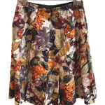 ZARA  Woman Floral Pleated A-Line Mini Skirt Size Medium Photo 0