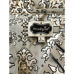 Mud Pie  Gray White Long Sleeve Top Large Photo 1