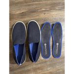 Rothy’s ORIGINAL Navy Knit Business Casual Quiet Luxury Minimalist Sneakers 9.5 Blue Photo 14