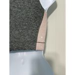 We Over Me Wip Crop Top Sports Bra Dark Grey Shale Pink XS Extra Small Gray Photo 8