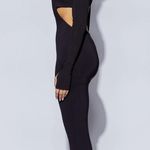 Meshki SOLD OUT DEMIE Neckband Midi Dress With Fingerless Gloves - Black Photo 3