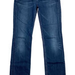 Hudson Jeans Hudson Flap Pocket Medium Wash Stretch Straight Leg Jean Womens Size 26 HEMMED Photo 0