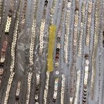 Mac Duggal Mac‎ Duggal Embellished V Neck Butterfly Sleeve Column Gown Platinum- NWT Photo 11