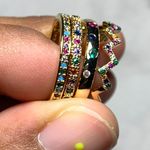 Beverly Hills Boutique Ring Set Of 4... Gold Photo 0