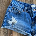 Pimkie Denim Cutoff Denim Distressed Shorts Size 6 Photo 2