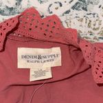 Denim & Supply Ralph Lauren Ralph Lauren Denim & Supply Women's Pink Scallop Top new with tags size large Photo 3