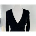 Pinko Dress Sz XS Rouched Party Grunge Holes Black Sexy Cocktail Whimsigoth Emo Photo 1