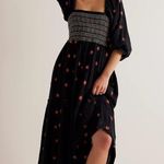 Free People Dahlia Embroidered Maxi Dress Photo 4
