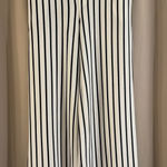 HYFVE HYFVE Striped Black and White Women's Wide Leg Pants Photo 0