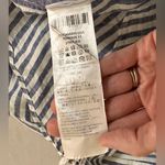 Eleventy Platinum 100% Linen Stripe Shirt coastal Italian relaxed fit grandma White Size M Photo 7