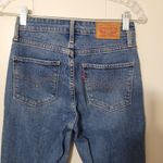 Levi's 721 High Rise Skinny Med Wash Blue Denim Jeans Women's Size 24 Photo 6
