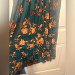 Simplee Apparel Velvet Burnout Dress in jade and bronze Photo 9