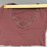 Ralph Lauren  Y2K Vintage Embroidered Appliqué Long Sleeve BohoCut Off Crop Small Photo 6