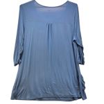 LOGO By Lori Goldstein  Tunic Top Blue XL Photo 1