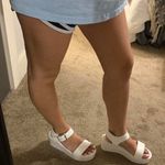 White Platform Sandals Size 7 Photo 0