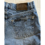 Harley Davidson Shorts Womens Blue Motorcycle Denim Biker Raw Hem Charm Small/M Photo 5