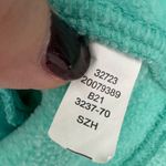 Duluth Trading Co. Frost Lake Fleece Full Zip Jacket Women's Large Green Teal Photo 4