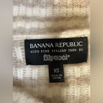 Banana Republic Banana Republic Wool Alpaca Blend Taupe Striped Turtleneck Sweater XS Photo 2