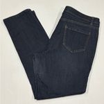 Christopher & Banks  Women’s Deep Indigo Blue Pants, Stretch Waistband, 14 Avg. Photo 1