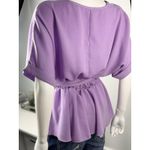 Cute Flowy Top Size L Purple Size L Photo 3