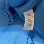 Everly  medium short sleeve blue top Photo 4