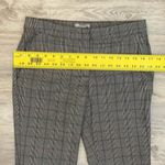 H&M Black, White & Red Dupplin Plaid Print Straight Leg Pants with Side Pockets Photo 7