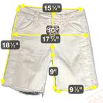 White House | Black Market White House Black House Women 4 Cutoff Denim Fringe Raw Hem White Shorts Casual Photo 5