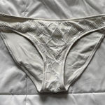 Aerie Swim Womens Size Small Bikini Bottom White Summer Beach Photo 0