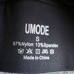 Umode Black‎ Sports Bra Small Strappy Back Athletic Top Adjustable 28A 28B 30A Black Photo 4