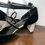 Peter Som  Women's Leather Strappy High Heel Black Size 41 Photo 1