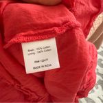 NSR Red Sleeveless Sweetheart Neckline Midi Dress with Tie Straps size XSmall Photo 6