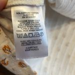 Loft  Floral Ribbed Short Sleeve Tee - Size S Photo 5