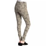 Free People  Women's Green Long and Lean Edgy Camo Skinny Denim Jeans - 27‎ Photo 2