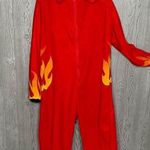 Era spooky devil fire flame Halloween costume red and orange devil cosplay xl Photo 2