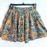 American Eagle AE Multicolored Ditsy Dainty Floral Pleated Miniskirt Girly Fairy Photo 0