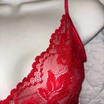 PINK - Victoria's Secret Red Lace Women's Victoria’s Secret Lace Small lingerie Teddy Nighty Photo 2