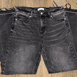 Loft  Wide Leg Jeans in Faded Black Photo 0