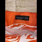 Faeriesty Flare Trousers Wide Leg Asymmetrical Pants Womens 2X Orange‎ White Orange Size XXL Photo 2