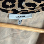 Ganni  Printed Georgette Wrap Dress Photo 6